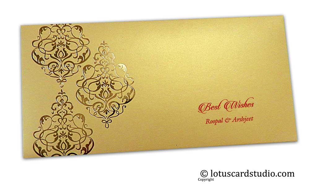 Gold Metallic Happy Eid Laser Cut Money Envelopes - Gift Boxes & Bags -  AliExpress
